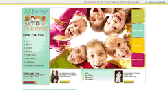 Desktop Screenshot of allbetterpediatricgroup.com